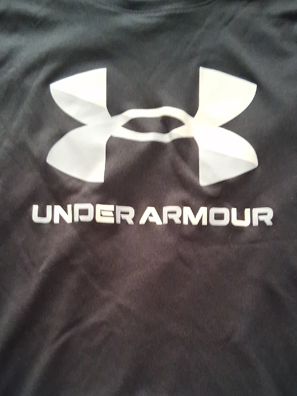Under Armour Black Performance Logo T-Shirt - Picture 2 of 8